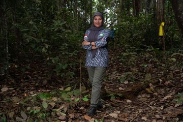 Solfarina, Dewi Penjaga Gergasi Rimba dari Bumi Lancang Kuning