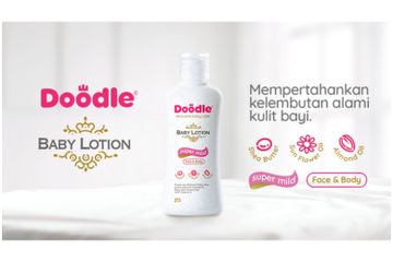 Atasi Ruam dan Gatal Pada Kulit Bayi dengan Doodle Baby Lotion