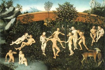 Periode umat manusia terbagi menjadi 5 zaman menurut mitologi Yunani.