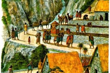 Kekaisaran Inca membangun sistem pemerintahan yang kuat, melintasi Pegunungan Andes dan terbesar di kawasan Amerika.