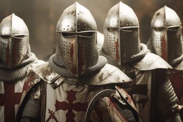 Kesatria Templar adalah ordo militer pertama dalam sejarah Perang Salib, namun dituduh sesat dan dibubarkan.
