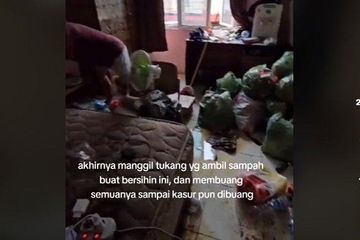 Diduga Idap Hoarding Disorder, Pemilik Kos Syok Tahu Kamar Perempuan Ini Berantakan Tumpuk Sampah dan Kotoran