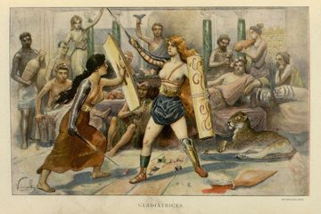 Keringat gladiator Romawi kuno digunakan untuk perawatan wajah dalam sejarah dunia kuno.