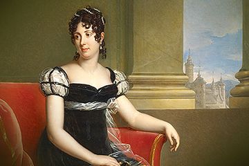 Potret Desideria, panggilan kehormatan D&eacute;sir&eacute;e Clary yang merupakan mantan kekasih dari Napoleon Bonaparte. Ia kemudian menjadi permaisuri dari raja Swedia.