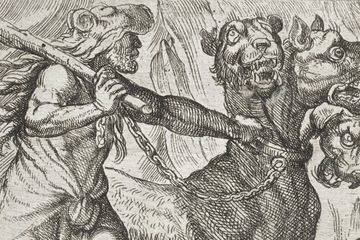 Monster di mitologi Yunani.