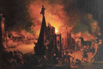 Perang Troya menjadi salah satu konflik paling terkenal dalam mitologi Yunani kuno.