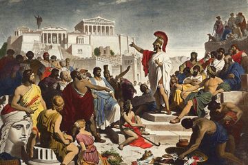 Pericles adalah negarawan, orator, dan jenderal terkemuka Athena pada masa keemasannya yang menjadi tokoh penting di sejarah Yunani Kuno.