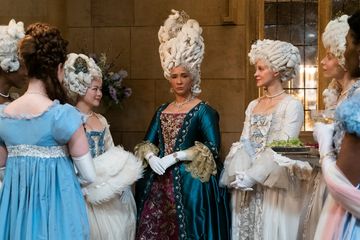 Golda Rosheuvel sebagai Ratu Charlotte di Bridgerton.