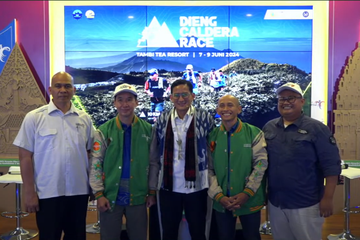 Menparekraf Sandiaga Salahuddin Uno bermimpi Indonesia bisa menjadi episentrum trail run. Dieng Caldera Race diharapkan menjadi pintu gerbangnya.