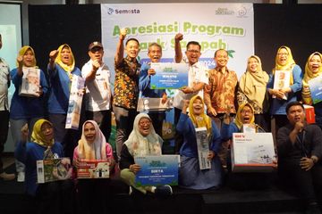 Apresiasi Bank Sampah Kampung Kreasi, Cara Kompas Gramedia Peringati Hari Lingkungan Hidup Sedunia