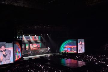 Konser Suho di Jakarta pada Sabtu, (10/8/2024)