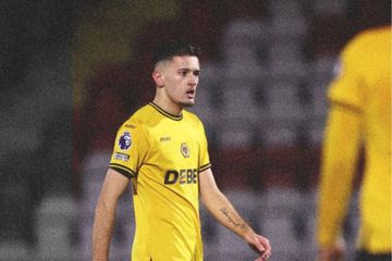 Justin Hubner saat memperkuat Wolverhampton U-21 d Premier League 2.