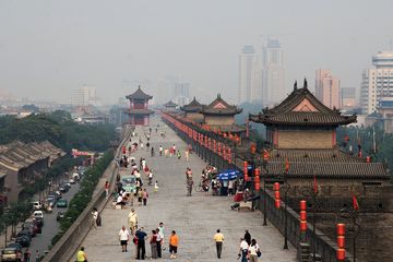 Tembok Kota Xi'an, Saksi Bisu Sejarah Tiongkok yang Memukau Wisatawan