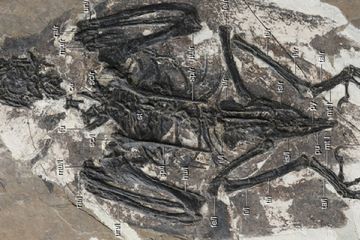 Evolusi Konvergen, Kerangka Burung Purba Ini Mirip Dinosaurus T-rex