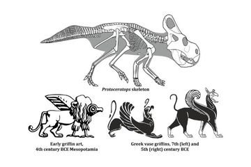 Benarkah Makhluk Mitologi Griffin Terinspirasi dari Dinosaurus?