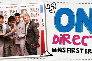 One Direction: Wins First Brit Award!
