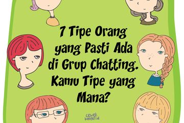 7 Tipe Orang yang Pasti Ada di Grup Chatting. Kamu yang Mana?
