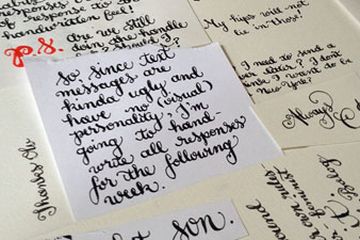 Projek Seru 'Modern Snail Mail'