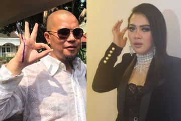 Ahmad Dhani dan Syahrini.