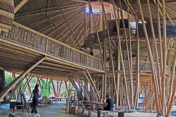 Struktur Bangunan Bambu Makin Diminati