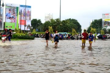 Kawasan dengan Curah Hujan Tertinggi di Jabodetabek