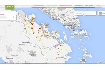 Hujan Buatan Kurangi Polusi Asap Riau