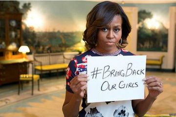 Kegeraman Michelle Obama Terhadap Penculikan Anak Perempuan Nigeria