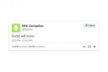 Hasil Final Piala Dunia Telah Bocor di Twitter? Benarkah?