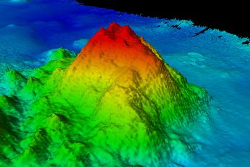 Ditemukan Gunung Laut Berusia 100 Juta Tahun