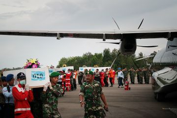 Potret Kesibukan Pengiriman Jenazah di Pangkalan Bun