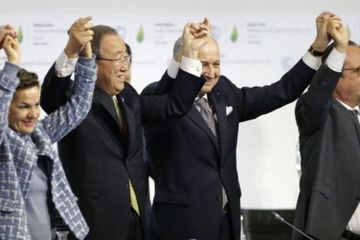 Resmi Ketuk Palu, Konferensi Perubahan Iklim Dunia Hasilkan Perjanjian Paris