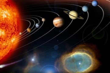 Planet dan objek antariksa lain di Tata Surya kita.