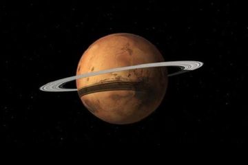 Di Masa Depan, Mars Berpotensi Jadi Planet Bercincin Seperti Saturnus