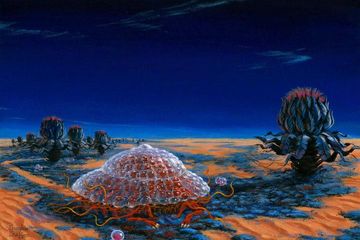 Imajinasi Carl Sagan Tentang Makhluk Mars