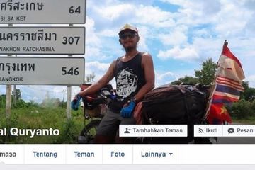 Nafal Quryanto, Traveler Sepeda Asal Indonesia yang Merenggang Nyawa di Nepal