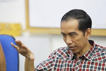 Pengumuman Jokowi Presiden Diiringi Hujan Deras di Ibukota