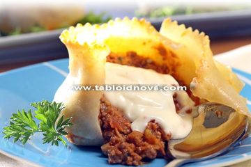 Lasagna in a Cup