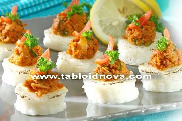 Ketan Bakar Sambal Oncom