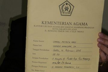 Wow! Wanda Hamidah Menikah dengan Brondong
