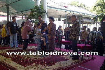 Raja dan Ratu Gelar Open House