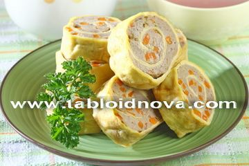 Daging Gulung Keju