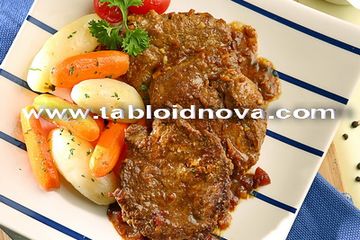 Bistik Daging Lapis Telur