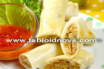 Lumpia Bakar Saus Taoco