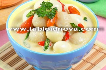 Bakso Telur Bumbu Kari