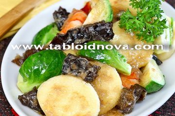 Egg Tofu Saus Tiram