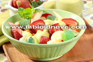 Selada Buah Bersaus