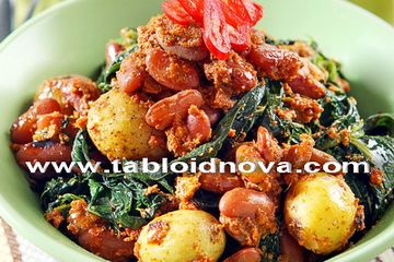 Rendang Daun Singkong Kacang Merah