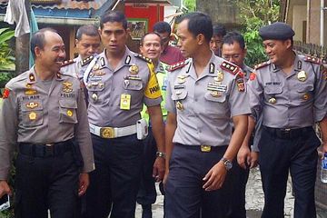 Kapolres Cianjur Cek Persiapan Pemilu 2014