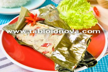 Pepes Hati Ayam Jamur