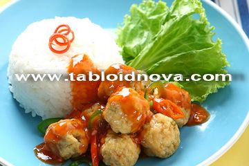 Bola Tahu Asam Pedas